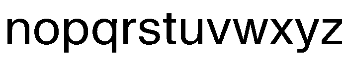 KMRWaldenburg Regular Font LOWERCASE