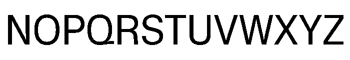 KMRWaldenburg SemiCondensedBook Font UPPERCASE