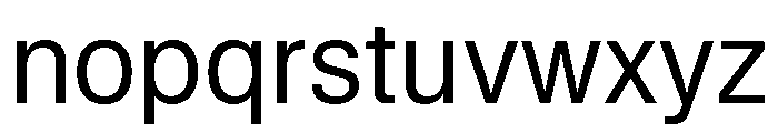 KMRWaldenburg SemiCondensedBook Font LOWERCASE