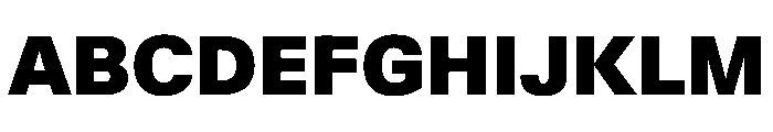 KMRWaldenburgUpright Black Instance Font UPPERCASE