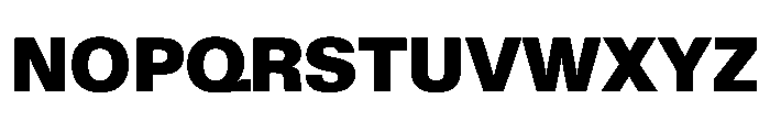 KMRWaldenburgUpright Black Instance Font UPPERCASE