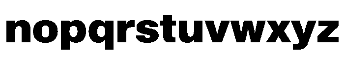 KMRWaldenburgUpright Black Instance Font LOWERCASE