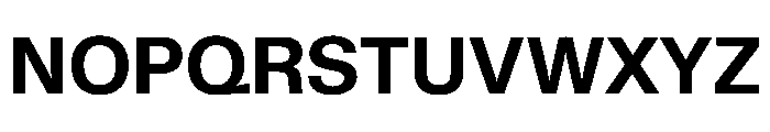 KMRWaldenburgUpright Bold Instance Font UPPERCASE