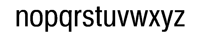 KMRWaldenburgUpright Condensed Instance Font LOWERCASE