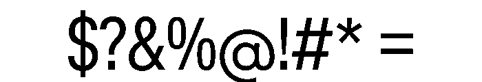 KMRWaldenburgUpright CondensedBook Instance Font OTHER CHARS
