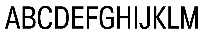 KMRWaldenburgUpright CondensedBook Instance Font UPPERCASE