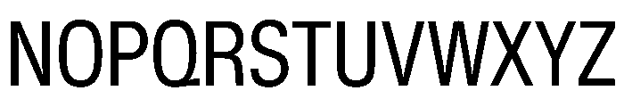 KMRWaldenburgUpright CondensedBook Instance Font UPPERCASE