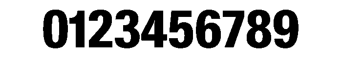 KMRWaldenburgUpright CondensedHeavy Instance Font OTHER CHARS
