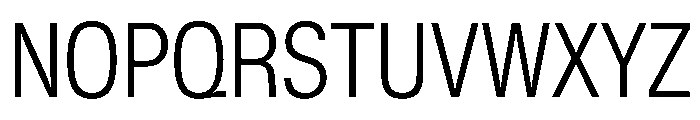 KMRWaldenburgUpright CondensedLight Instance Font UPPERCASE