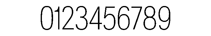 KMRWaldenburgUpright CondensedThin Instance Font OTHER CHARS