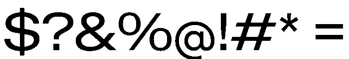KMRWaldenburgUpright Extended Instance Font OTHER CHARS