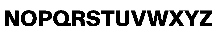 KMRWaldenburgUpright Heavy Instance Font UPPERCASE