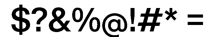 KMRWaldenburgUpright Medium Instance Font OTHER CHARS