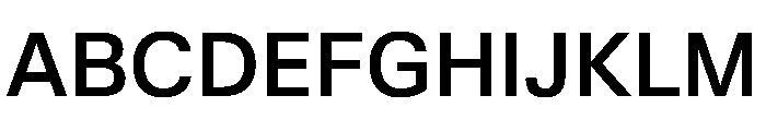 KMRWaldenburgUpright Medium Instance Font UPPERCASE