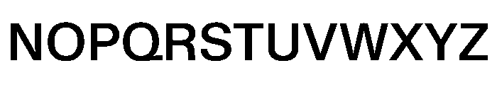 KMRWaldenburgUpright Medium Instance Font UPPERCASE
