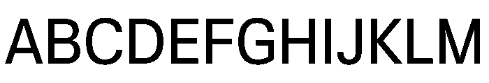 KMRWaldenburgUpright SemiCondensed Instance Font UPPERCASE