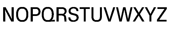 KMRWaldenburgUpright SemiCondensed Instance Font UPPERCASE