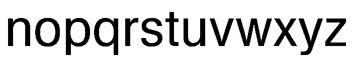 KMRWaldenburgUpright SemiCondensed Instance Font LOWERCASE