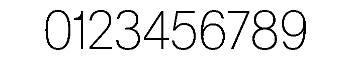 KMRWaldenburgUpright SemiCondensedThin Instance Font OTHER CHARS