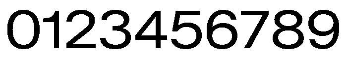 KMRWaldenburgUpright SemiExtended Instance Font OTHER CHARS
