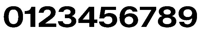 KMRWaldenburgUpright SemiExtendedBold Instance Font OTHER CHARS