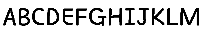 Knps Bandali Regular Font UPPERCASE