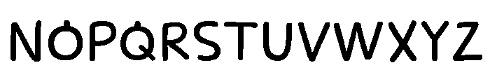 Knps Bandali Regular Font UPPERCASE