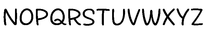 Knps Kkomi Regular Font UPPERCASE