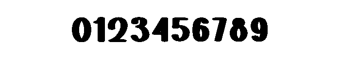Knight Bold Font OTHER CHARS