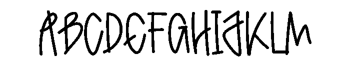 Knight Bright Font UPPERCASE