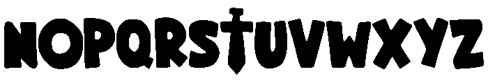 Knight Story Regular Font UPPERCASE