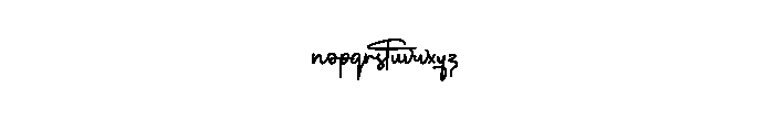 Knightingdays Font LOWERCASE