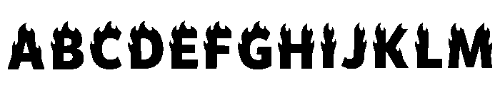 Knitted Regular Font UPPERCASE