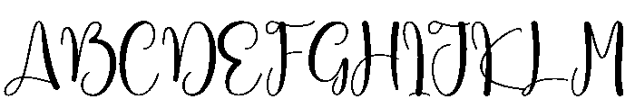 Knitting Enchanting Font UPPERCASE