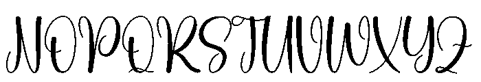 Knitting Enchanting Font UPPERCASE