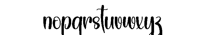 Knitting Enchanting Font LOWERCASE