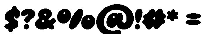 Knopie Regular Font OTHER CHARS