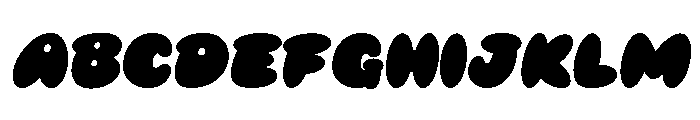 Knopie Regular Font UPPERCASE