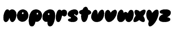 Knopie Regular Font LOWERCASE