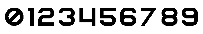 Knowhere Regular Font OTHER CHARS