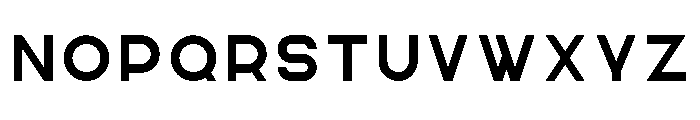 Knowhere Regular Font UPPERCASE