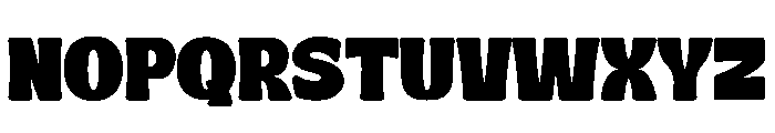 Knox Blast Bold Font UPPERCASE