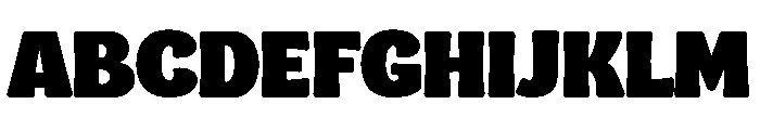 Knox Blast Font UPPERCASE