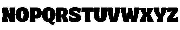 Knox Blast Font UPPERCASE
