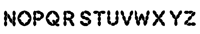 Knurled Regular Font LOWERCASE