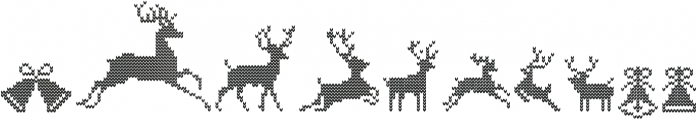 KNITTED Ornamennt otf (400) Font OTHER CHARS