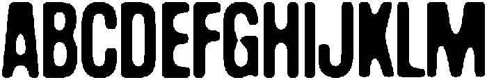 KNOCKOUT Regular otf (400) Font UPPERCASE