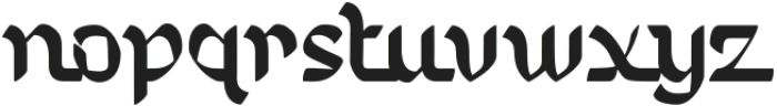 Knight of Arabia Regular otf (400) Font LOWERCASE