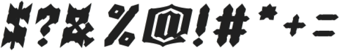 Knight of Light Bold Italic otf (300) Font OTHER CHARS
