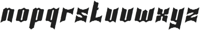 Knight of Light Bold Italic otf (300) Font LOWERCASE